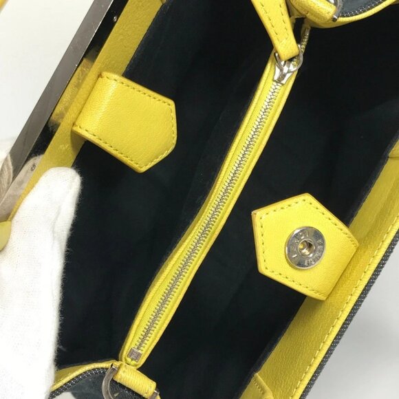 FENDI 8BH253 Petit Twojours Petit Twojours Bag Tote Bag Hand Bag - Picture 4 of 16